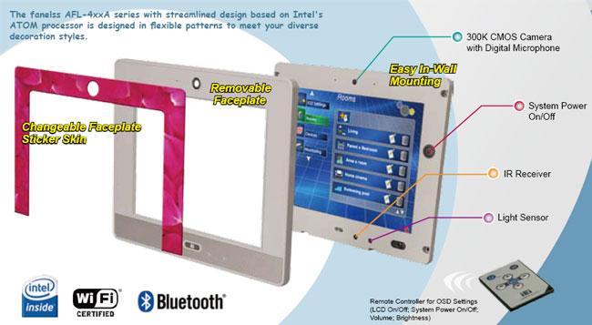In Wall Touch Panel PC based on Intel Atom Processor file:///c