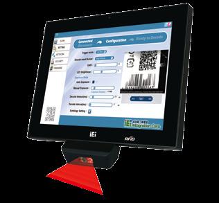 Modularized 1D/2D Barcode Scanner and Easy to Assemble Accurately decodes all 1D and 2D codes, even wrinkled, damaged or