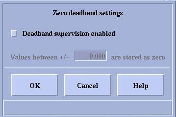 Tutorial Technical descriptions Measurement function By setting an appropriate deadband threshold the current measurement value will be zero when the device is open, avoiding confusion or