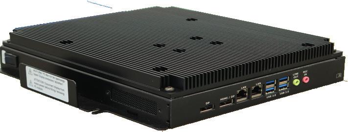 97 Power supply DS-91-945 for operate the PC box as stand alone device without display for maintenance, 12V/ 60 W Optional removable PC box with Intel Atom CPU.