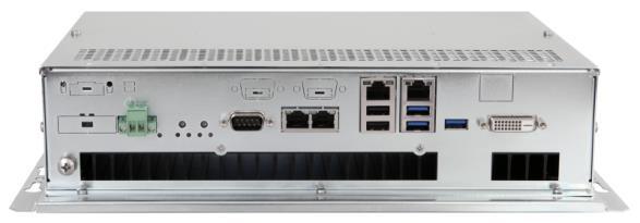 PB3600 Features 2/2 PB3600 LAN USB SERIAL VIDEO OUTPUT ADD-ON INTERFACES (optional max 1) 4 x LAN 10/100/1000Mbps (3 x Intel I210, 1 x Intel I219-LM) 1 x LAN 10/100/1000Mbps (1 x Intel I210,