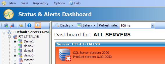 On the same dialog, supply your SQL credentials either through Windows Integrated security or the SQL Server login (SA). The former is the recommended method. Click on the OK button.