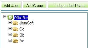 Administrator Features Shared Folders Open certain folders to users and groups of users for