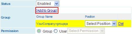 Click OK in the dialog box that appears notifying you that the group has been deleted.