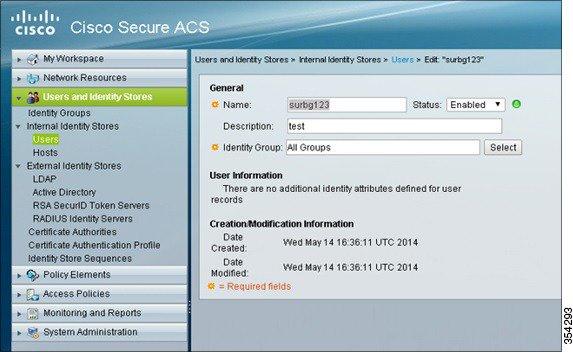 Configuring TACACS Administrator Access to Converged Access WLCs Step 2 To define the user for administrator