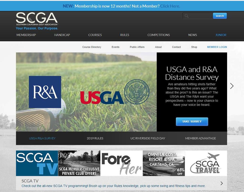 SCGA.org The digital home for the Association,