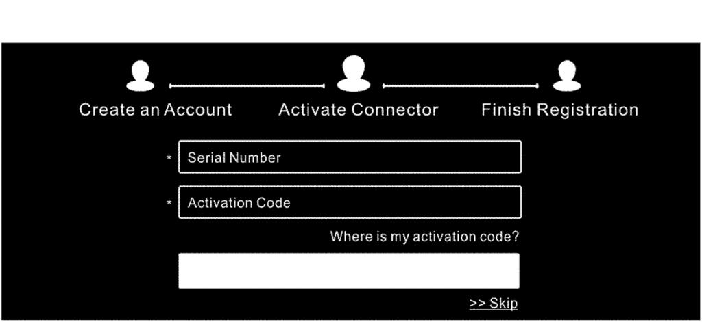 Activation Code, which can be