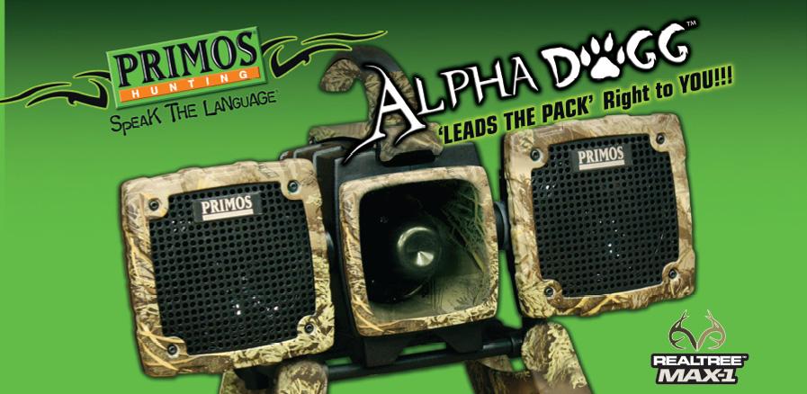 Alpha Dogg Instructions Model No. 3756-R & 3756-S INTRODUCTION Alpha Dogg Electronic Caller Apex of Predator Calling Technology!