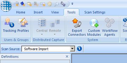 2. On the Tools tab click Export Connectors. 3.