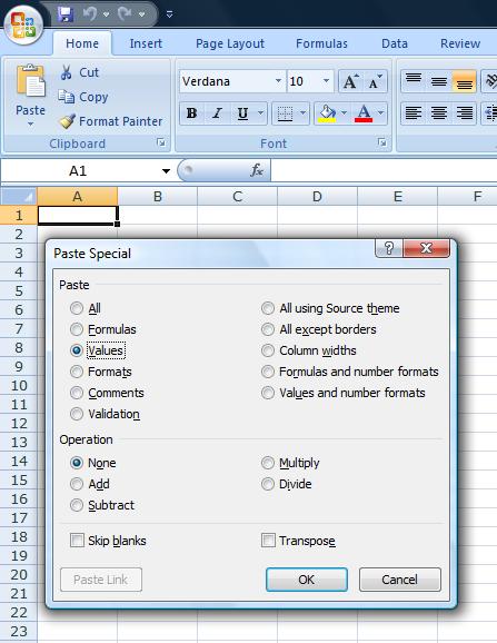 Highlight the spreadsheet (or part of your spreadsheet) you wish to copy and press Ctrl then C. 2.