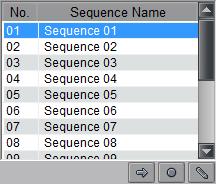4 Sequence After adding two or more presets for one channel, you can set a sequence with presets for PTZ.