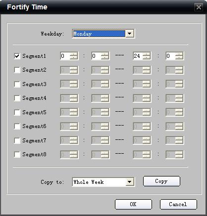 Click Settings in Fortify Time menu.
