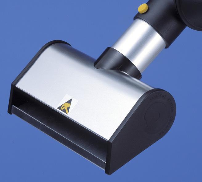 Material Hood: Chromated Aluminium (TCP) 1 Flange: Conductive Polypropylene (PP) 1 Connection tube: Chromated Aluminium (TCP) 1 1) See Page GI 02 Suction Nozzle width 200 mm Part No.
