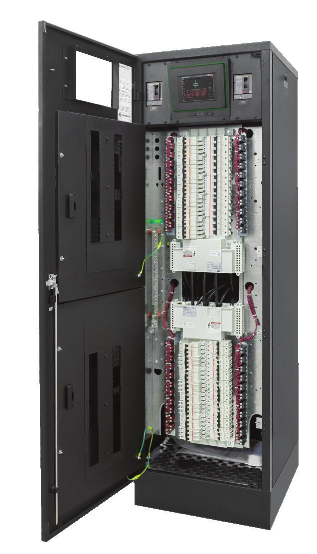 The RPP s integral panelboard features touch safe, plug-in branch circuit breakers, designed for the most mission critical applications.