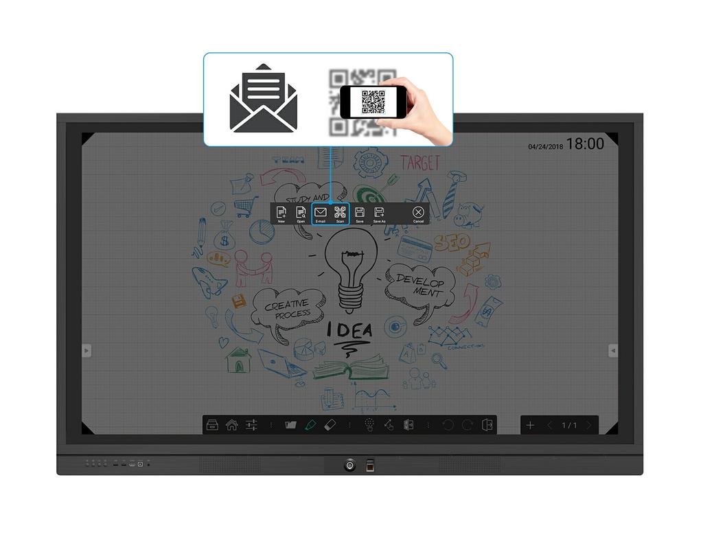 vboard Annotation Software: Capture and Distribute Content via e- mail & QR Code Make taking photos of meeting notes a thing of the past.