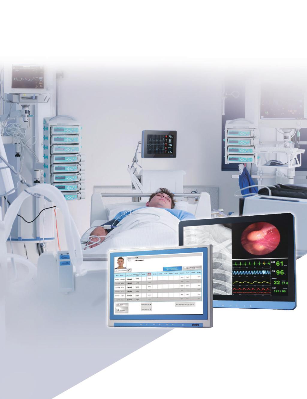 Medical Grade Platform Point-of-Care Touch Computer Integrated Operating Room Intensive Care Unit