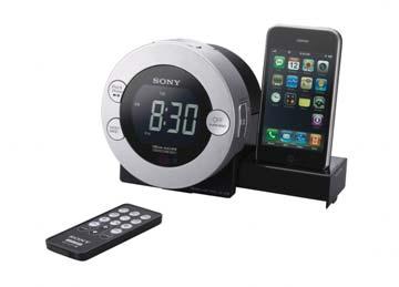 It also comes with a wireless remote for easy control of ipod/iphone music playback functions from anywhere in the room.