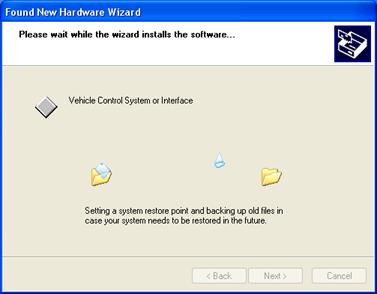 A small balloon window in the lower-right corner of the screen will indicate this. Wait for the Found New Hardware Wizard to appear. 2.