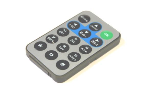 3 Remote Control The remote control is an input device of the camera and is primarily used for customer