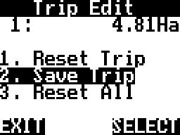 Save Trip it will be stored in the SAVED TRIPS option You can now view the SAVED