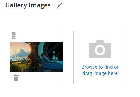 Step 3 Upload Gallery Image(s): You can add one or more images for each gallery.