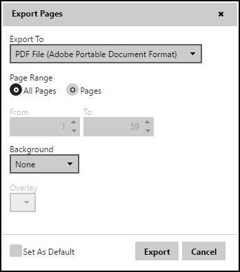 Retrieved Spooled File Information / Printing options You can then use standard tools and navigation options to perform actions on this file, directly from your installed PDF software.