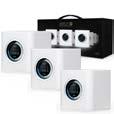 The UniFi NVR readily manages and records video from up to 20 cameras Plug and