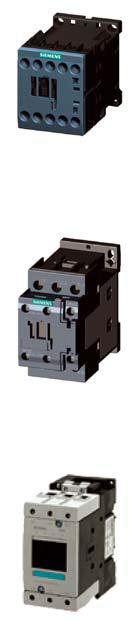 Contactor 3RT5 & 3RT6 1 Rated Current AC3 AC1 Rated Power Motors Auxiliary contacts Rated Control Supply A Size S00 7 7 9 9 12 12 16 16 A 18 18 22 22 22 22 22 22 kw (400V) 3 3 4 4 5.5 5.5 7.