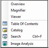 Figure 50: Image Analysis 1. The Image Analysis tool has the following functions that can be utilized to enhance the quality of the imagery: 1.1. Display : The display section of the window contains the following tools to enhance the appearance of image and raster data: 1.