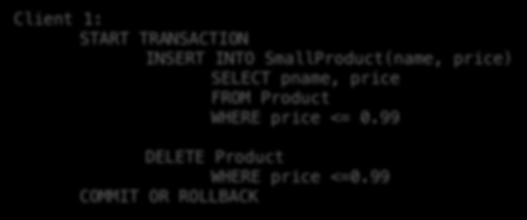 pname, price FROM Product WHERE price <= 0.