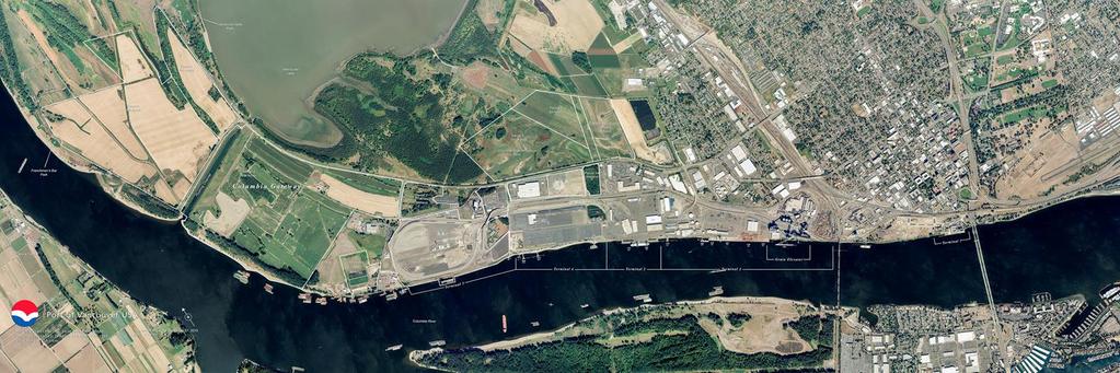 PORT OF VANCOUVER USA 800 acres of operating port 600 acres of
