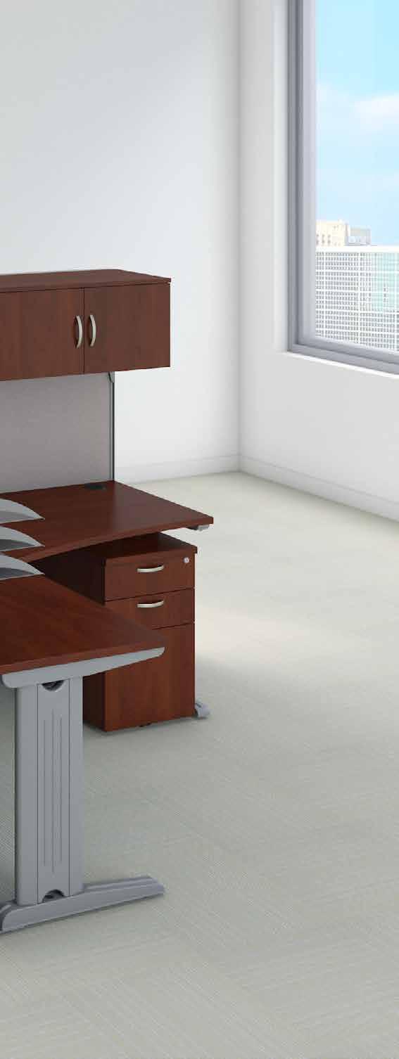 Style: Contemporary Work Surface: Thermally fused laminate Warranty: 10 Year Certification: BIFMA Level Not on GSA Contract An instant office for one or many.