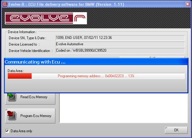 FLASHING YOUR ECU 1. Once you have received your tuned data file, please save this it to the same folder as your original file. 2. Follow steps 1-3 of Extracting Your Vehicle ECU Data 3.