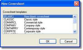 133 Zetafax Coversheet Editor The Zetafax Coversheet Editor allows you to create and edit coversheets for use with your faxes.