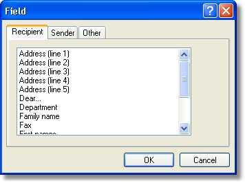 152 Field Allows you to add a field to the coversheet which will display custom text showing the addressee, subject, and other information supplied when the fax is sent.