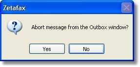 60 Delete/Abort Deletes the selected message from the In window or Out window, or deletes a file from the Filed window.