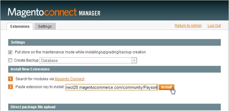 Enter your admin credentials for your Magento store once more.
