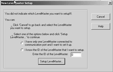 2B 2C After powering up the laptop, start the MasterLink software program by clicking the corresponding icon. When the MasterLink window displays, select Setup Sensor from the main toolbar.