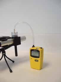 Key Features A range of adaptors are available for use with the Microdust instruments:- Gravimetric adaptor: Allows samples to be collected on a filter media using an external sampling pump.