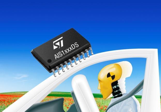 AIS1200PS AIS1200PS: single-axis high-g accelerometer for airbags 15 Automotive Inertial Sensor 1 axis 200g full scale PSI5 Interface SO16N package Current status: under development Engineering