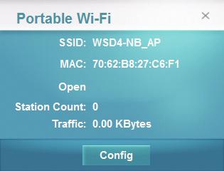 The current SSID will be displayed, and can be edited.