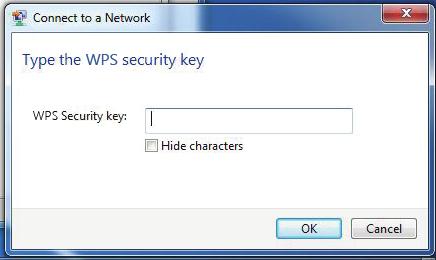 Section 4 - Connecting to a Wireless Network 5. Enter the same security key or passphrase that is on your router and click Connect.