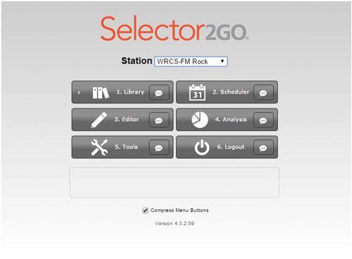 Station Selection Click or tap the down arrow for the Station field to select a station from a list of stations available in the GSelector database.
