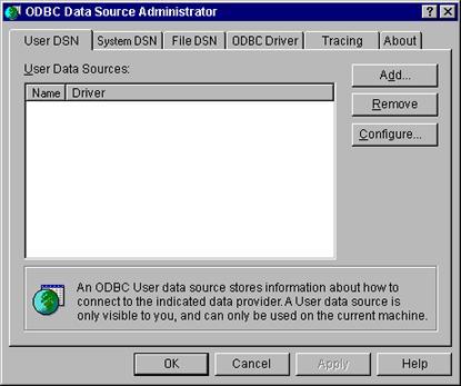 1 Introduction for database access with CBR-Works 1.1 Setting up the ODBC Data Source Communication between CBR-Works and the database takes place using a 32 bit ODBC driver. This is our first step.