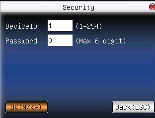 4.3 Security * Device related