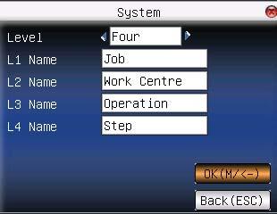 6.2 Assign Level Fields These are the levels of which the scanner will scan the fi elds, for data records. Assign your levels as required.
