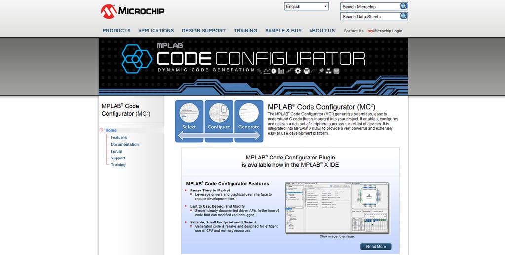 11 MPLAB Code Configurator Innovative, new and easy to use plug-in tool for MPLAB X IDE Generates seamless, easy-to-understand drivers and intializers that are inserted