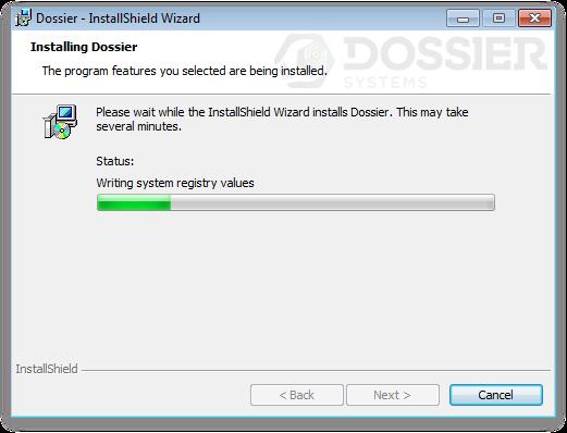 10. When you are ready to proceed with the installation, click the Install button.