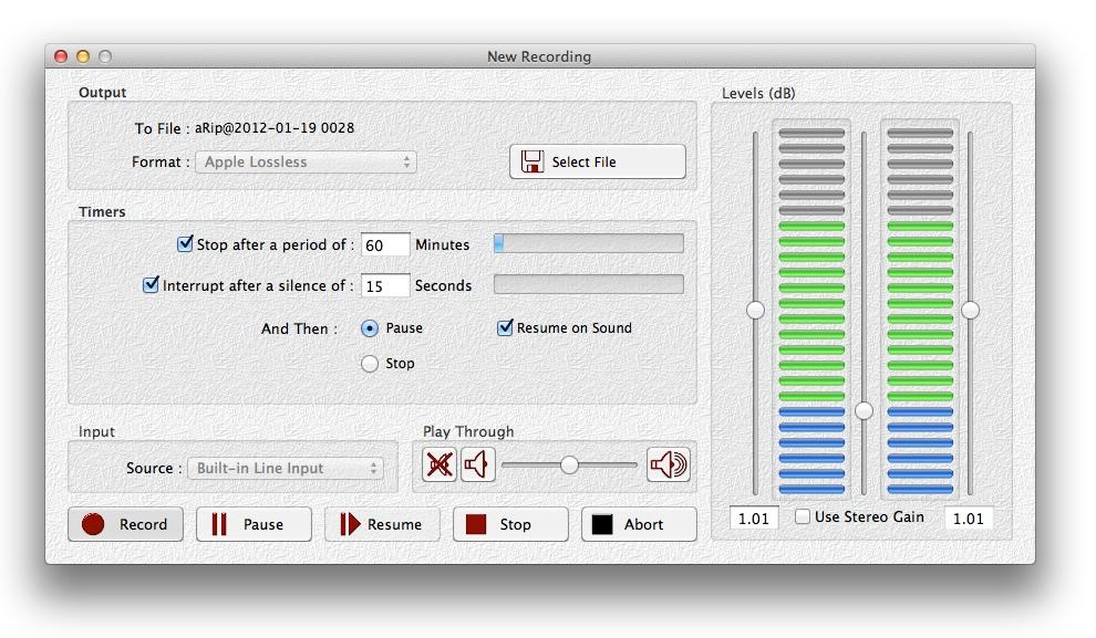 IV. Recording With The Analogue Ripper TAR has a comprehensive live help system which can be turned on or off with the Show Help option under the Help menu.