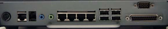 2.5. I/O View LAN Line in Line out USB (4) 2 nd VGA DC Jack Cash Drawer COM (4)